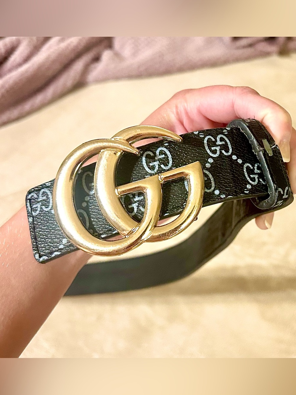 Gucci GG Marmont Black Belt - Picture 14 of 14